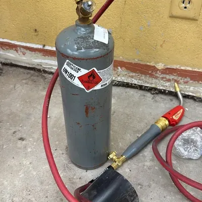 GB Plumbing technician on a residential service call in Burlingame CA